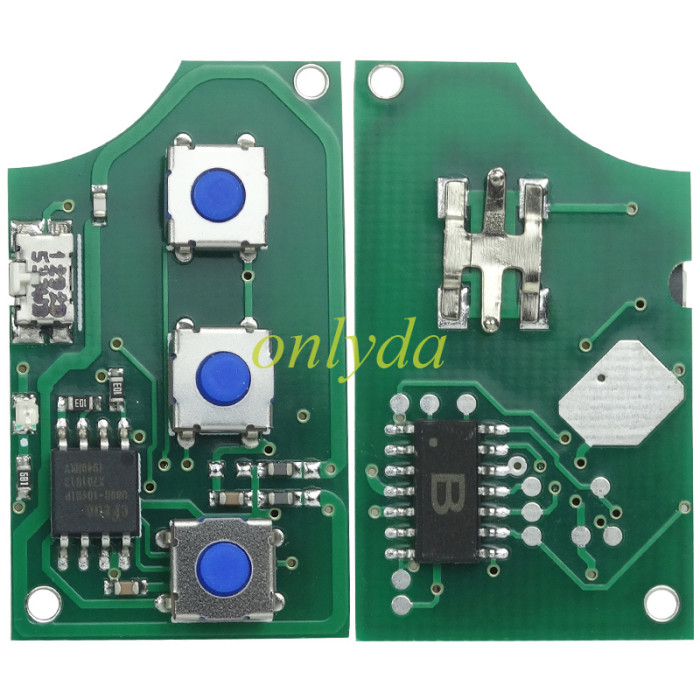 For VW  remote control 1K0 959 753P  with 315mhz with ID48 chip , pls choose button