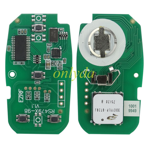 For Buick Keyless Smart  remote key with 7952E HITAG2 46chip- 314.9mhz/433mhz  ASK model FCC ID: HYQ4AA FOR Buick Encore 2017-2020 PN: 13506665， pls choose frequency and button