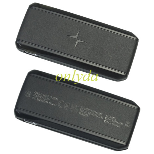 Genuine new 2021-2024 Polestar/ Black/4 button /Smart Key Remote  Model :HUF8423MS YGOHUF8423MS/YG0HUF8423MS ANATEL: 06768-19-06643 IC Number: 4008CHUF8423MS