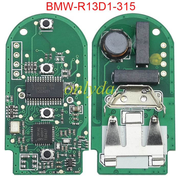 BMW  X5 keyless 3 button remote key with PCF7945 7953Pchip 315mhz/434mhz/868mhz FSK  5AF 011926-11 BMW 9337242-01 FCCID:NBGIDGNG1 IC:2694A-IDGNG1 Model: IDGNG1
