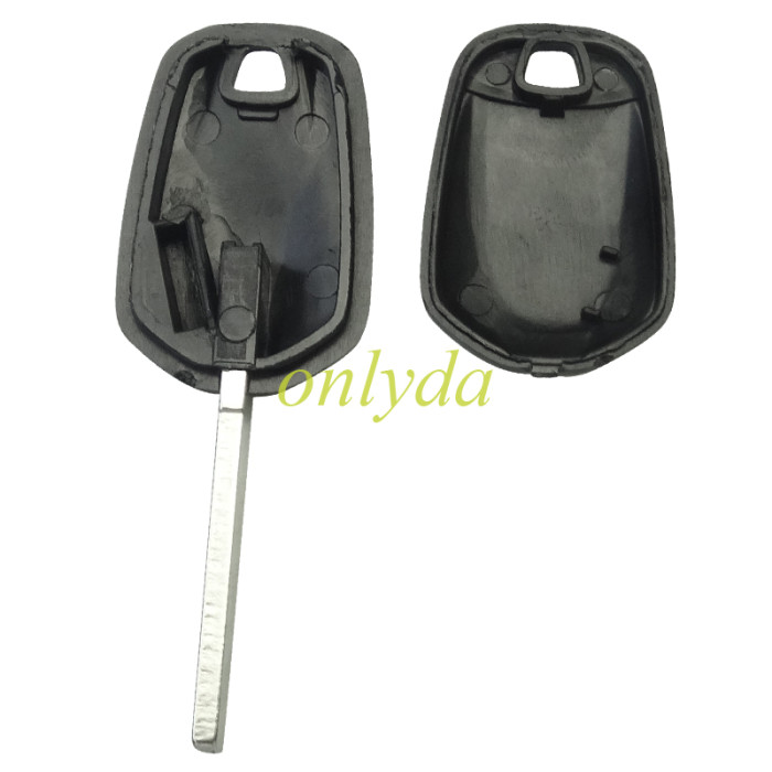 For Peugoet transponder key blank without badge, (can put TPX long chip） HU83/VA2  blade, pls choose blade