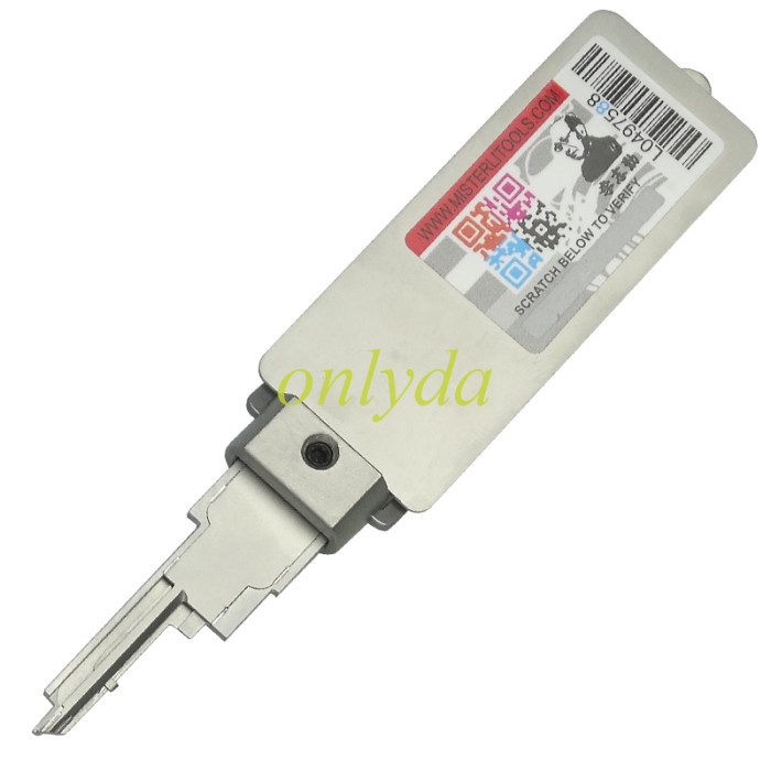 1646/1069L lishi 2 in 1 decode and lockpick tools for mailbox