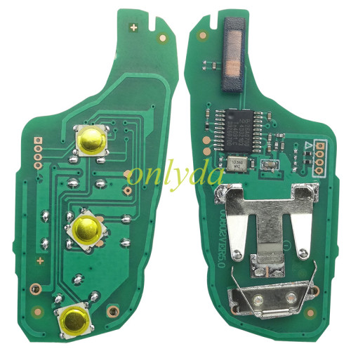 For Citroen 508 Aftermarket remote key  with 434MHZ with 46 chip with HU83 blade , pls choose button