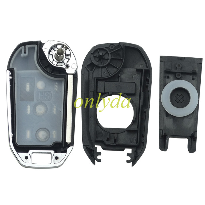 For Citroen Aftermarket 508 remote key  434MHZ with 46 chip with VA2 blade , pls choose button