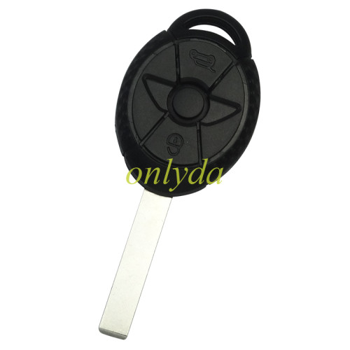 Super Stronger GTL shell   BMW Mini 3 button  remote key blank with badge