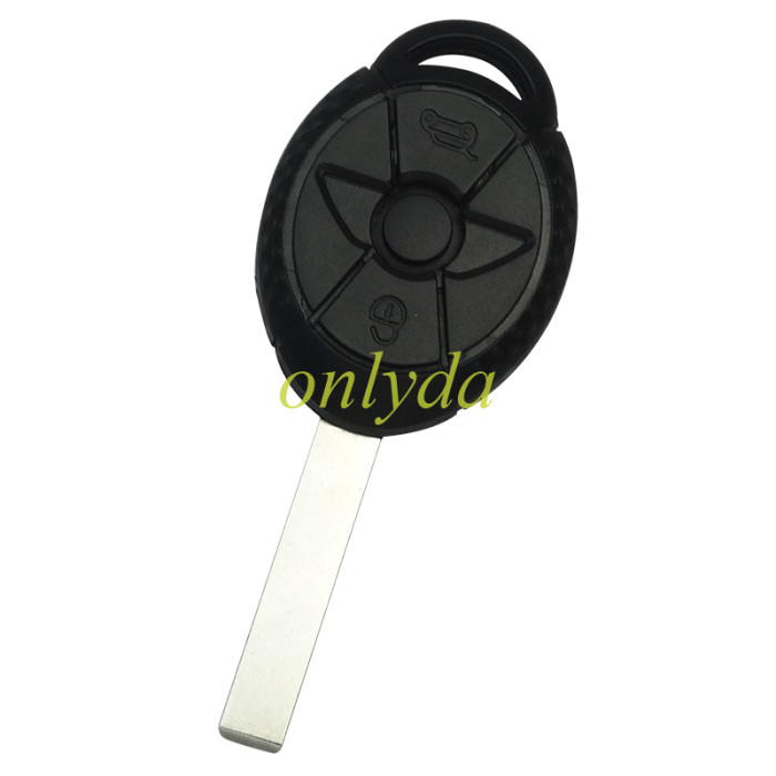 Super Stronger GTL shell   BMW Mini 3 button  remote key blank with badge