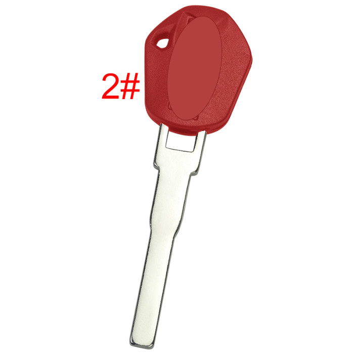 KTM Motocycle car key blank with  blade with printed badge, pls choose color