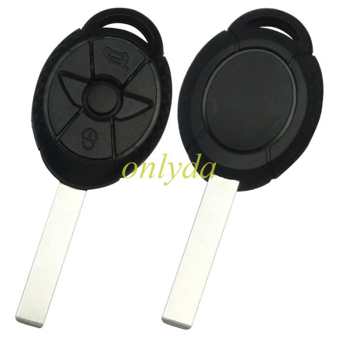 Super Stronger GTL shell   BMW Mini 3 button  remote key blank with badge