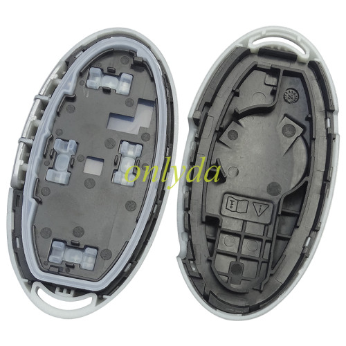 For Hyundai  remote key shell with black color button and  without  badge ， pls choose button