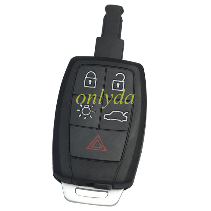 For volvo 5 button remote key ID48 433.92MHZ unkeyless  31300258 2008+ S40 C30  FCC ID:KR55WK49259 CMIIID:2006DJ3174