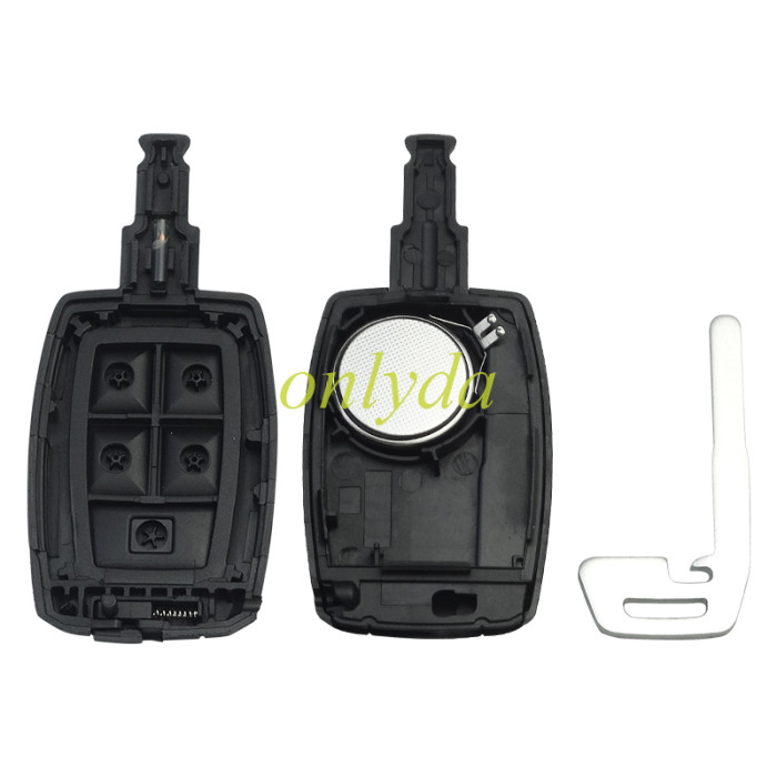 For volvo 5 button remote key ID48 433.92MHZ unkeyless  31300258 2008+ S40 C30  FCC ID:KR55WK49259 CMIIID:2006DJ3174