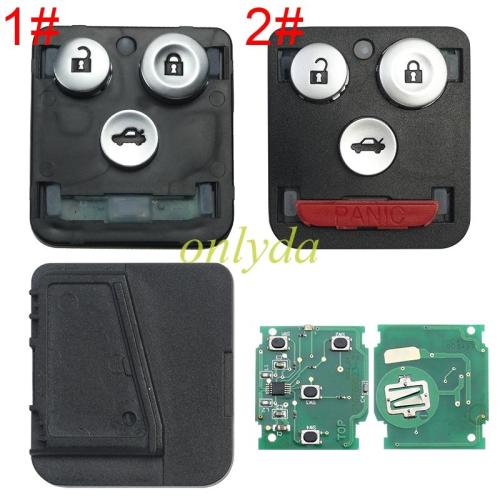 For Honda CRV 4 remote  with 313.8mhz/434mhz ,pls choose button and frequency