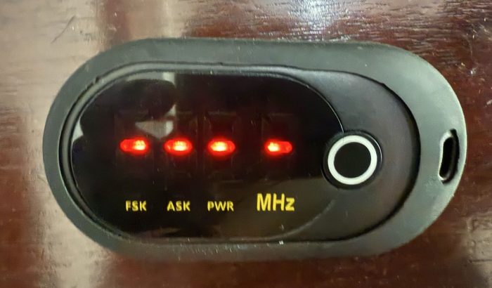 Portable frequency tester