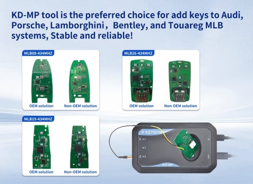 Keydiy brand MLB Key (PCB board only ) Remote is Audi, Porsche, Lamborghini, Bentley, and Touareg MLB, pls choose model , only pcb