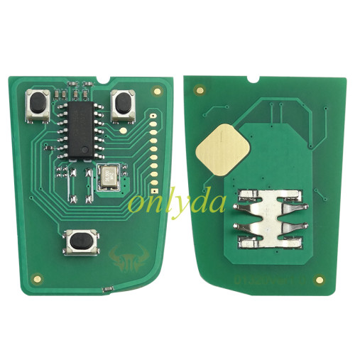 For Chevrolet Holden Captiva GMC Terrain Opel Antara Zafira 2008-2015 433Mhz ID46 Remote Car key Fob, pls choose button