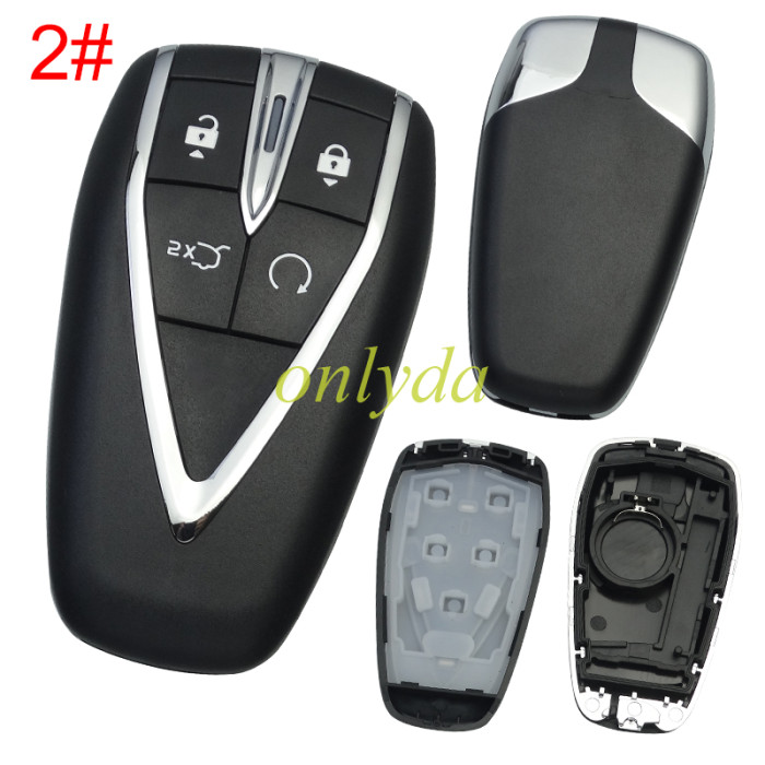 For Changan key shell without badge, pls choose button