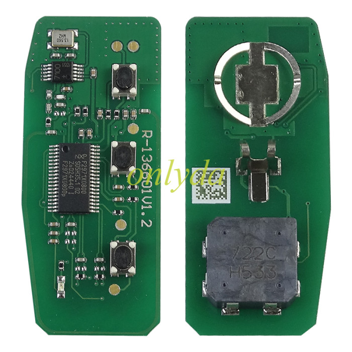 For KIA Niro Smart Key Remote Blade 20163Button 433MHz 95440-G510047chip