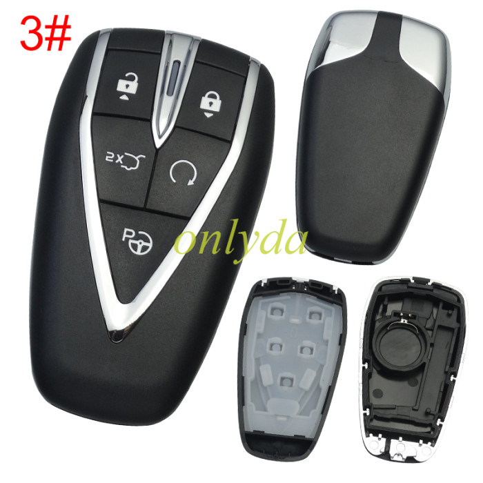 For Changan key shell without badge, pls choose button