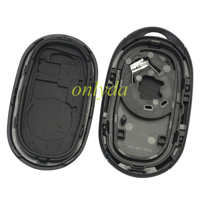 For Fiat 4 button remtoe replacement key  shell without badge