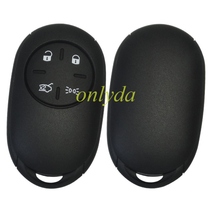 For Fiat 4 button remtoe replacement key  shell without badge