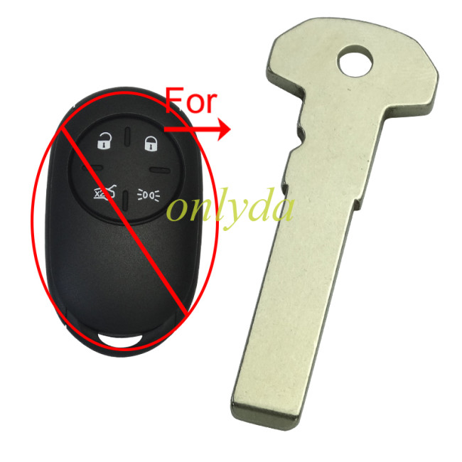For Fiat emergency key blade