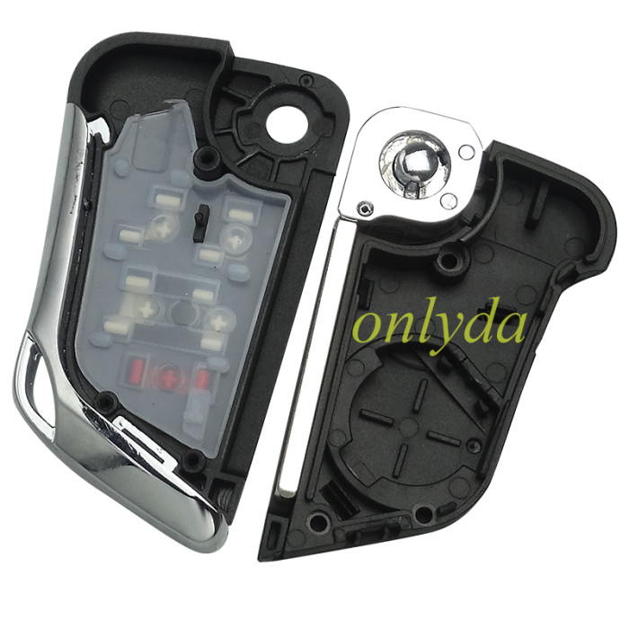 For Chevrolet  modified remote key  shell with cross badge place ,please choose button