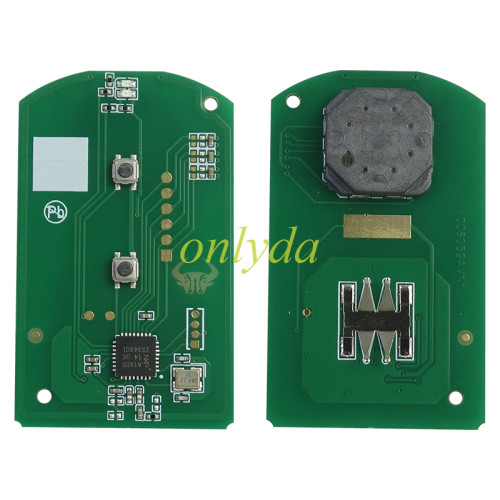 For Honda motor 2 button  smart remote K12 433.92 MHZ with 47chip FSK