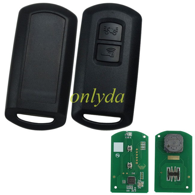 For Honda motor 2 button smart remote K12 433.92 MHZ with 47chip FSK