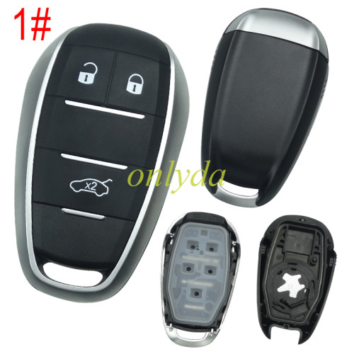 For Alfa  remote key shell without badge , pls choose button