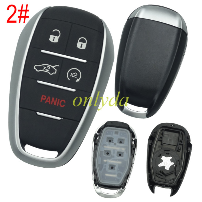 For Alfa  remote key shell without badge , pls choose button