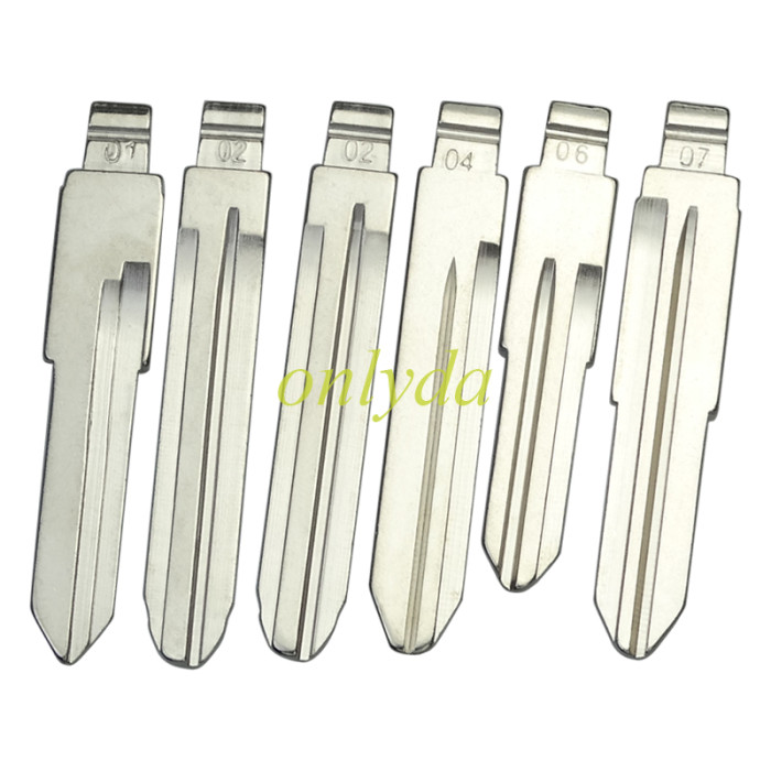KD balde sets -35 kinds, 5pcs of each,Key blade without scale