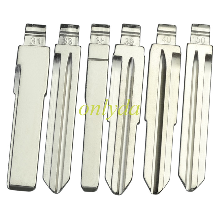 KD balde sets -35 kinds, 5pcs of each,Key blade without scale