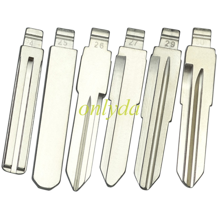 KD balde sets -35 kinds, 5pcs of each,Key blade without scale