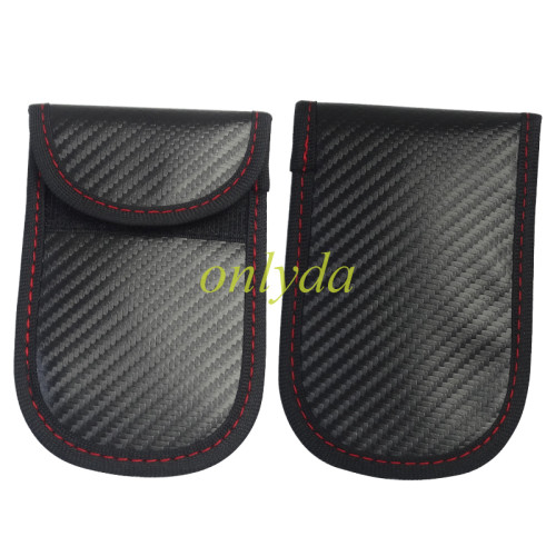 car key and credit cards IC cards Signal blocker bag, size 8x12cm
