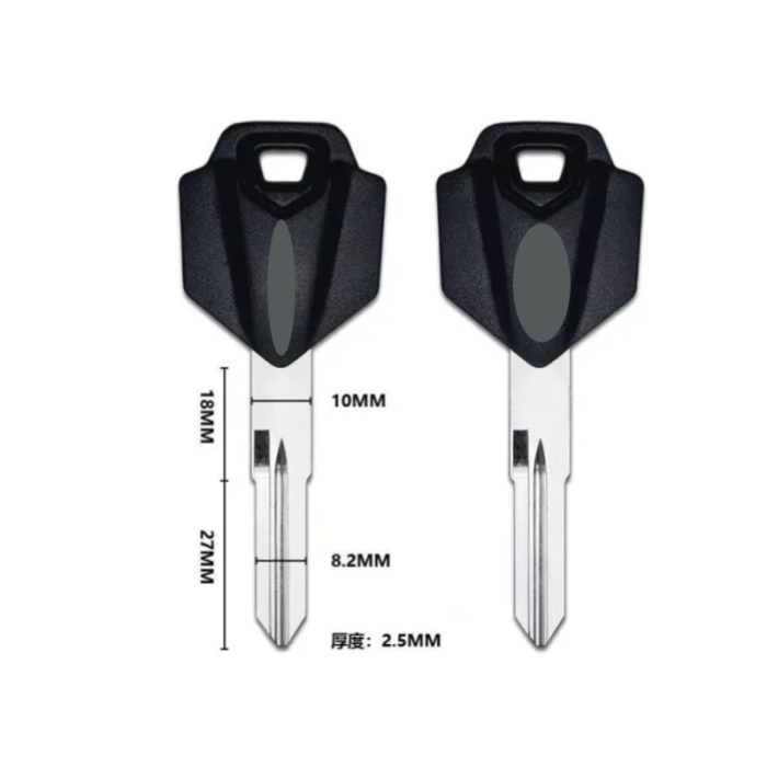 For Qianjiang motorcycle key  shell with badge