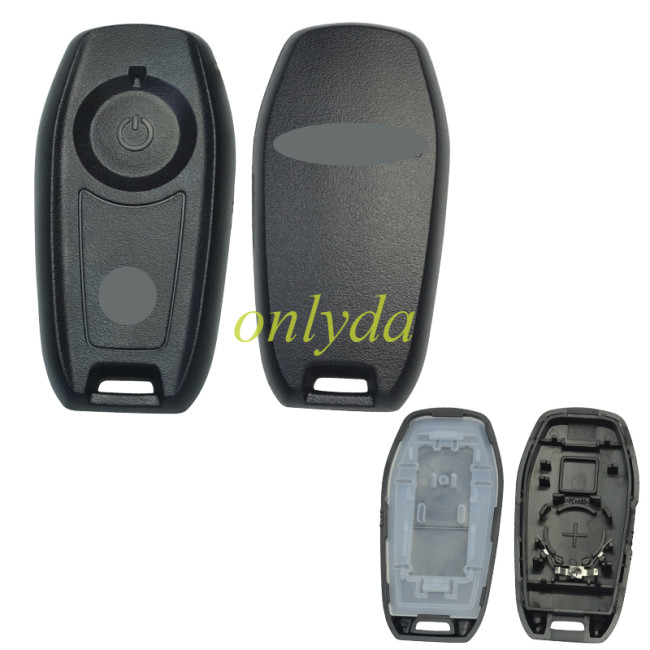 For Suzuki motorcycle key blank with badge
