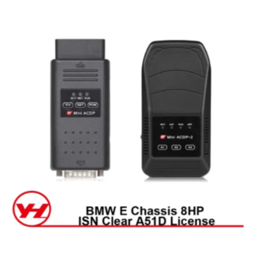 Yanhua A51D License for BMW E Chassis 8HP ISN Clear Working with ACDP Module 11