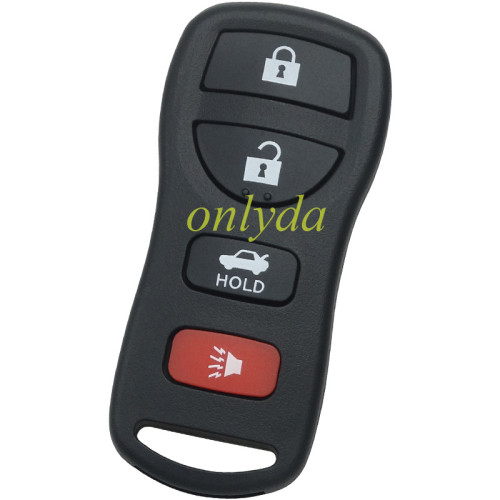 XKNI20EN  Xhorse for Nissan  Type 4 Buttons Universal Wired Remote Key