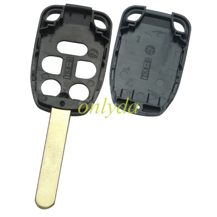 For Honda key blank without badge , pls choose button