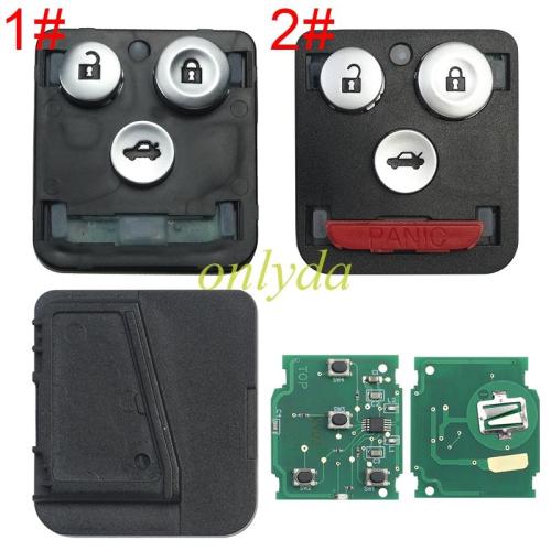 For Honda 2.4L car   remote  with 313.8mhz， pls choose button