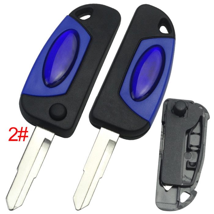 For Honda Motorcycle key blank with left blade with badge