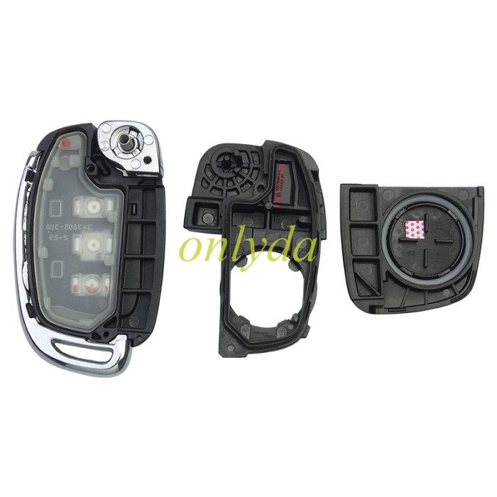 OEM Hyundai I10 2016-2018 Flip Remote Key With 3 Buttons  95430-B4400 433MHz  FCC ID OKA-420T HITAG3 PCF7938XA ID47