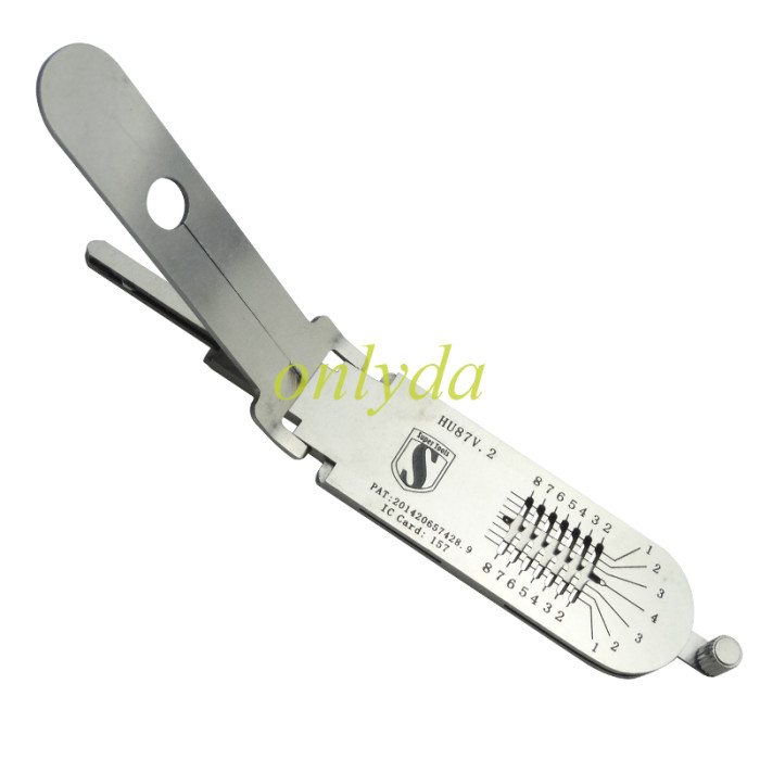 For HU87 decoder and lockpick 2 in 1 Cupid Super tool for Suzuki