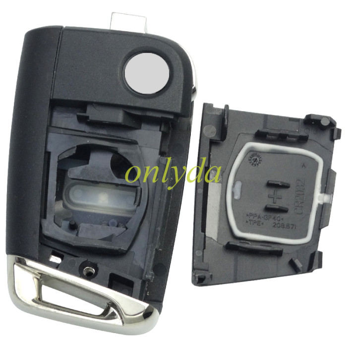 OEM VW KEY shell , without blade， for VW for 5C MQB 49  style POLO 2019  2G6 959 752  D  (glued type same as OEM keys, no aftermarket blade tofit it so far please pay attention