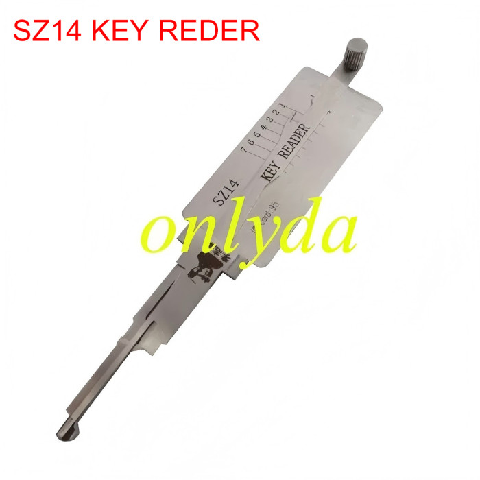 For SZ14  Lishi key reader locksmith tools used for suzuki motorcycle