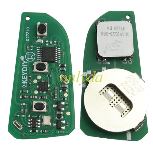 KeyDiy  remote key 3 Buttons HZ02-3 For BMW Type