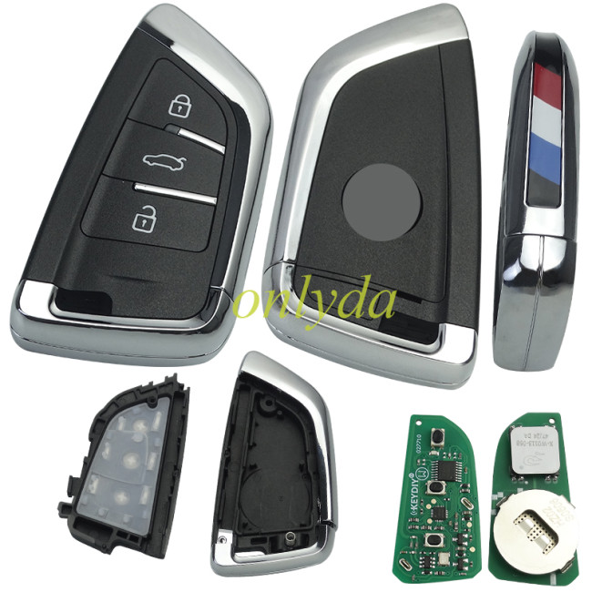 KeyDiy remote key 3 Buttons HZ02-3 For BMW Type