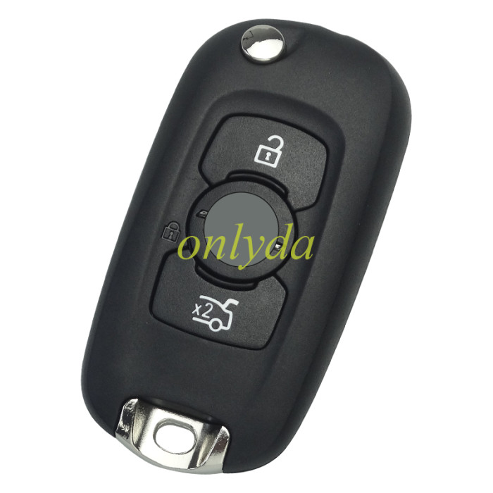 original remote key 3 button for OPEL OEM Flip Key with 434 MHz  Transponder:PCF7961/NCF296x/HITAG2/ID46， 39027352
