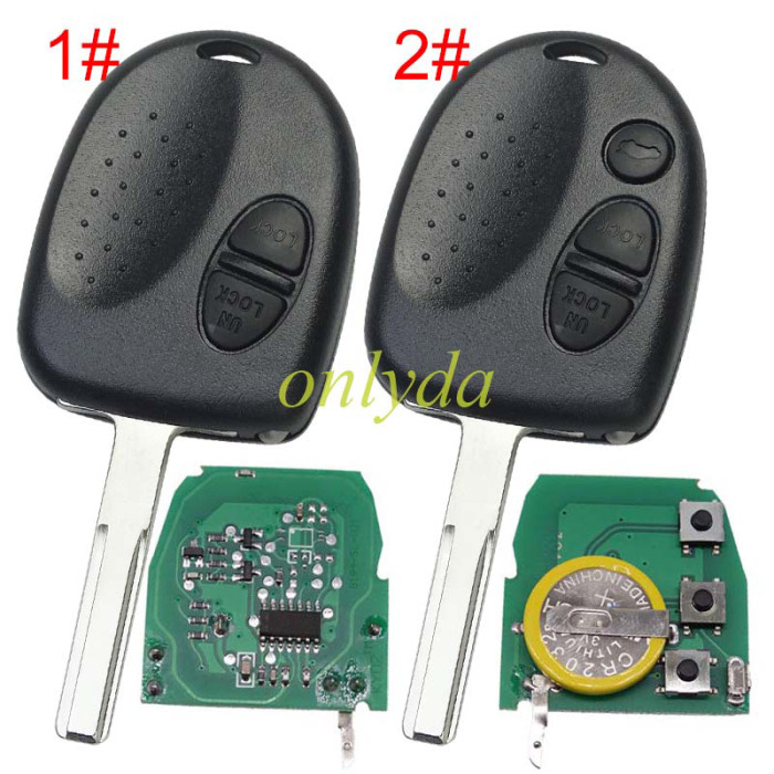 For Holden 2/3 button remote key with 304mhz , pls choose button