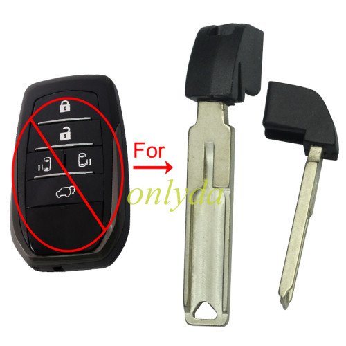 For Toyota  emmergency key blade